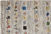 Looma 'Nikdokht' Gabbeh Sonnat handgeknüpft, Schurwolle Beige, 60x90 cm Bild 4