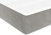 vidaXL Taschenfederkernmatratze Mittel Hellgrau 140x220x20 cm Samt 4016618 Bild 5