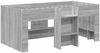vidaXL Hochbett für Kinder 2 pcs Grau Sonoma 163 x 101,1 x 68,5 cm 3422576 Bild 4