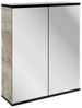 FACKELMANN TE-A Spiegelschrank 60 cm breit, Braun hell Bild 5