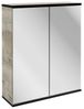 FACKELMANN TE-A Spiegelschrank 60 cm breit, Braun hell Bild 4