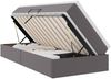 vidaXL Aufbewahrungsbett mit Matratze Grau 100 x 200 cm Kunstleder 3370152 Bild 2