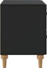 vidaXL Nachttisch Schwarz 62 x 34,5 x 48 cm Holzwerkstoff 894086 Bild 5