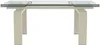 Vente-unique - LUBANA Esstisch Glas TransparentBeige - B 100 cm x H 76 cm x L 225 cm270 cm180 cm Bild 4