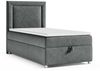 Best for Home Boxspringbett mit Bettkasten Trinity K3 SINGLE Bonell-Matratze inkl. 7 cm Topper (Einzelbett, Polsterbett mit gepolstertes Kopfteil, Jugendbett, Kinderbett versch. Größen, 70x200 80x200 90x200 100x200 cm), verschiedene Liefermöglichkeiten... Bild 5