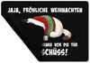 speecheese Fußmatte Jaja fröhliche Weihnachten mit grummeliger Katze Fußmatte in 35x50 cm Bild 2