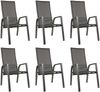 Gardissimo BERN Alu Diningsessel Stapelsessel Gartenstuhl verstellbar Bild 1