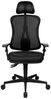 Drehstuhl Home SY / Head Point SY, Kunststoff, Stoff, Schwarz, 47 x 113 x 47 cm Bild 2
