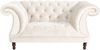 Chesterfield Sessel Kaylin Samtvelours creme Bild 2