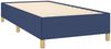 Einzelbettgestell Design für Erwachsene ohne Matratze Blau 80x200 cm Stoff d4057e Bild 4