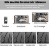 Soifox Kissenbezug 80x80 2er Set Anthrazit Mikrofaser mit Reißverschluss Bild 5