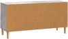 vidaXL TV-Schränk 102 x 34,5 x 50 cm Betongrau Holzwerkstoff 895158 Bild 5