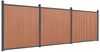 vidaXL Zaunelement Braun 526x186 cm WPC 3282800 Bild 2