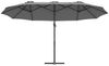 vidaXL Sonnenschirm Anthrazit 372 x 198 x 243 cm 42003377 Bild 5