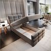 Masseno Boxbett AMON 90x200 cm mit Bonell Matratze und Topper, Einzelbett, Jugendbett, Polsterbett mit Kopfteil, Boxspringbett Bild 3