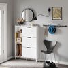 SoBuy FSR209-WN Schuhschrank, MDF, Lackiert, Weiß, 87 x 129,5 x 90 cm Bild 4