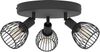 Eglo 3er Spot Rondell Sonnino schwarz 25 cm E14 Bild 3