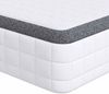 vidaXL Matratze Weiß und Grau 80 x 200 cm Bonell Feder 4106437 Bild 2