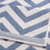 In- & Outdoor Wendeteppich Palma Blau Creme - 120x170x0,5cm Bild 3
