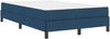 vidaXL Boxspringbett mit Matratze Blau 120 x 200 cm Stoff 3398485 Bild 4