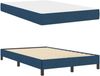 vidaXL Boxspringbett mit Matratze Blau 120 x 200 cm Stoff 3398485 Bild 5