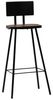 vidaXL Barhocker 2 Stk. Massives Altholz [245390] Bild 2