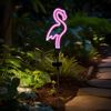 Dapo LED Solarstecker Flamingo pink Bild 5