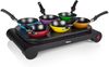 ASIA Wok Pfannen Set für 6 Personen Teppanyaki Grill & Crepesmaker, 1000Watt Bild 3