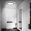 Briloner LED Deckenlampe Move 18W Ø 29 cm schwarz Bewegungssensor neutralweiß Bild 2