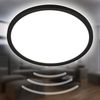 Briloner LED Deckenlampe Move 18W Ø 29 cm schwarz Bewegungssensor neutralweiß Bild 3