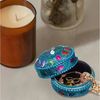 CEPEWA Aufbewahrungsbox Schmuckdose Orient 24er Set Ø4,5cm Schmuckkästchen Dose Box Glitzer Bild 3