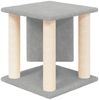 vidaXL Kratzbaum mit Sisal-Kratzsäulen Hellgrau 37 cm 171655 Bild 5