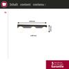 Paulmann 71070 Selection Bathroom Wandleuchte Gove Schwarz Satin 3-flammig G9 IP44 Bild 5