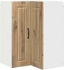 vidaXL Wand-Eckschrank PORTO Artisan-Eiche 57 x 57 x 80 cm 885434 Bild 2