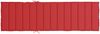 vidaXL Sonnenliegen-Auflage, Oxford-Gewebe rot, 200 x 70 x 3 cm Bild 5