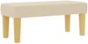 vidaXL Boxspringbett mit Kopfteil Creme 200 x 90 cm Stoff 3344273 Bild 5