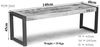 Bank Mango 140x40x45 natur bedruckt FACTORY #120 Bild 3