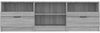 vidaXL TV-Schrank Grau Sonoma 150x33,5x45 cm Holzwerkstoff 817115 Bild 4
