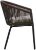 vidaXL Gartenstühle 2 Stk. Braun PE-Rattan 48136 Bild 4