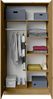 Beautysofa Kleiderschrank Zweitüriger mit Drehtürenschrank LOOK (Breite: 90 cm, Modernes TIP-ON Öffnungssystem (griffloses Öffnen möglich) Erhältlich mit oder ohne Schubladen Bild 3