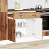Küchenunterschrank, Buffetschrank Porto Altholz-Optik Holzwerkstoff Bild 3