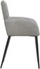 vidaXL Esszimmerstühle 2 pcs Samt (V) Hellgrau 57 x 50 x 85 cm 42034271 Bild 4