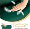 HomeMiYN Schaukelstuhl HOMEMiYN Schaukelstuhl Wohnzimmer mit Metallgestell und Holzsockel, Aus holz Bild 2