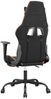 vidaXL Gaming-Stuhl mit Fußstütze Schwarz und Orange Kunstleder, Drehbar [3143659] Bild 5