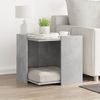 vidaXL Katzenklo Betongrau 53x53x51 cm Holzwerkstoff 857754 Bild 3