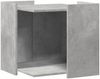 vidaXL Katzenklo Betongrau 53x53x51 cm Holzwerkstoff 857754 Bild 2