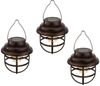 Solarleuchte Garten 3er Set Laterne zum Hängen Solarlampe Außen Leuchte Solar Bild 2