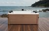 mSpa Whirlpool Oslo Amber AERO PLUS XXL 180 x 180 x 65 cm Ganzjährig Outdoor Pool, Stecksystem mit Einlageplane, inkl. LED, UVC+, WiFi, App-Steuerung, 6 Personen Bild 2