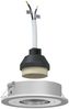 vidaXL Spotlight 24 pcs Silber 9 x 9 x 2 cm Aluminium 4108148 Bild 2