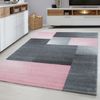 Kurzflor Teppich Luigi rechteckig - 240x340 cm - Pink Bild 2